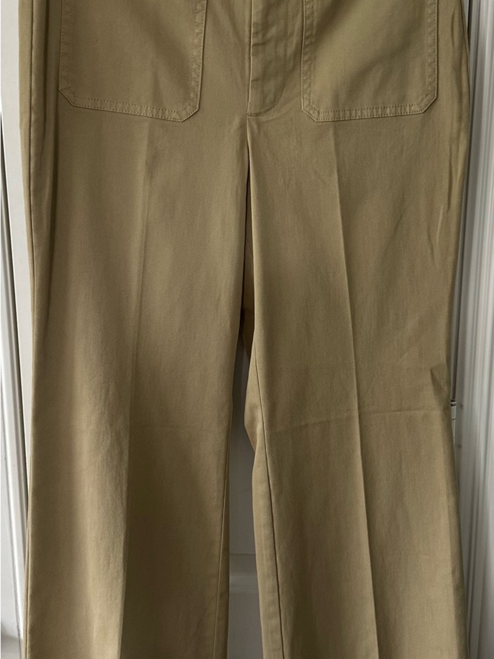 J. Crew Women's Khaki Straight-Leg Chinos